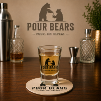 Shot Glass, a type of cocktail glass